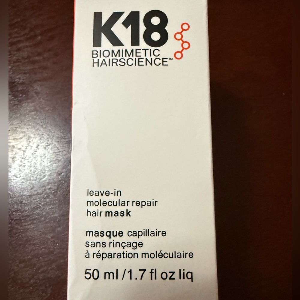 K18 Biomimetic Hairscience Leave-In Hair Mask - NEW in box